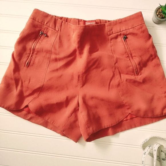 Anthropologie Pants - Anthropologie Cartonnier Tencel Lined shorts Sz. XS